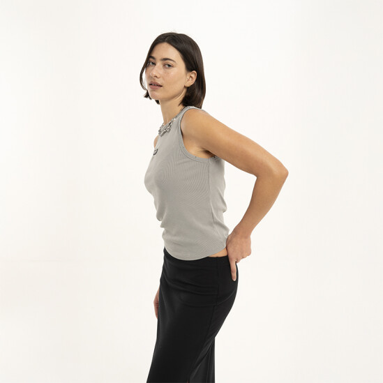 Musculosa Pulau Btfly Tank Top Gris