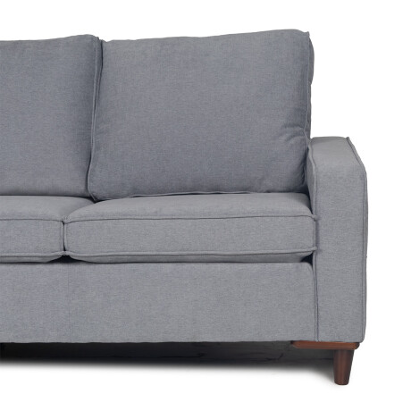Rinconera Sevilha - Tela Microfibra - Chaise Izquierda AA-13 (Gris)
