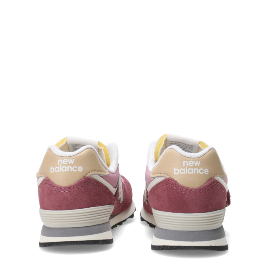 Championes de Niños New Balance 574 Rojo - Rosado