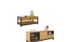 Promo Mesa De Living + Rack - Linea Denise Promo Mesa De Living + Rack - Linea Denise