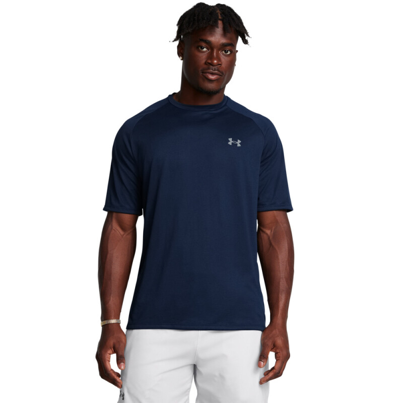 UA Tech 2.0 SS Tee-ORG BLU-408