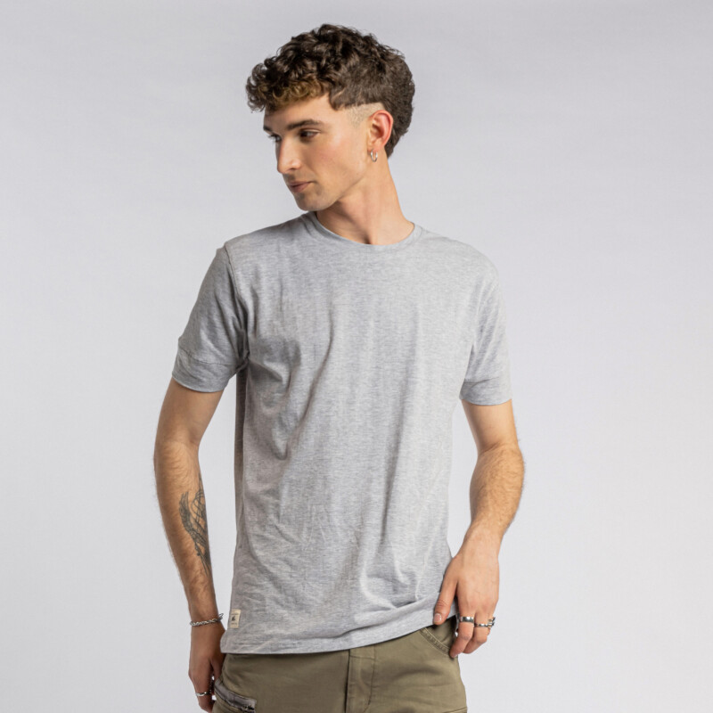 Remera de Hombre N+ Armando Gris