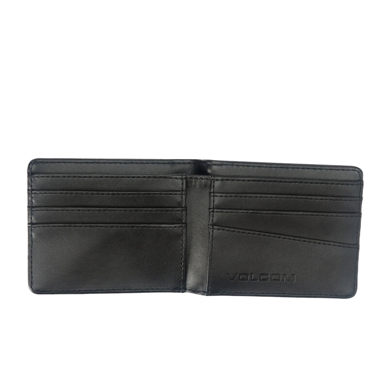 Billetera Volcom ABG SINGLE STONE LEATHER - Negro Billetera Volcom ABG SINGLE STONE LEATHER - Negro