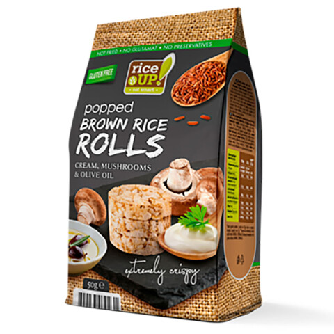 Galletas de arroz Riceupmushrooms Gall De Arroz Riceupmushrooms