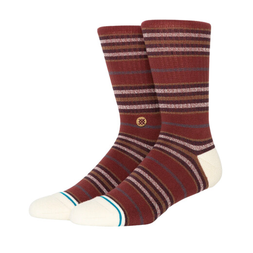Medias Stance Wilfred Maroon Medias Stance Wilfred Maroon