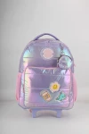 Mochila escolar con ruedas Puffer Multicolor