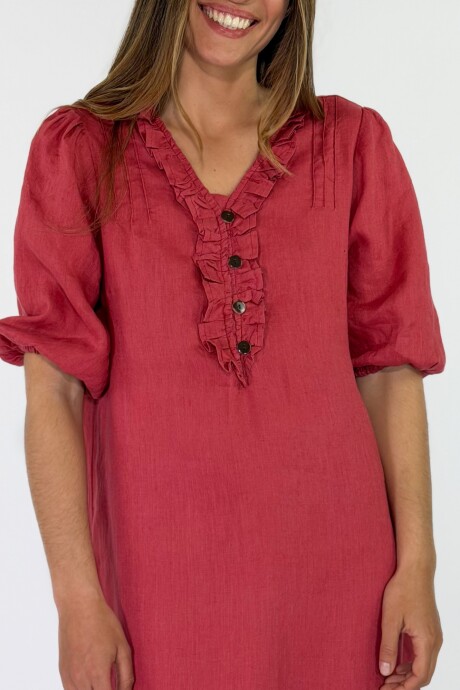 VESTIDO GERIBA Coral