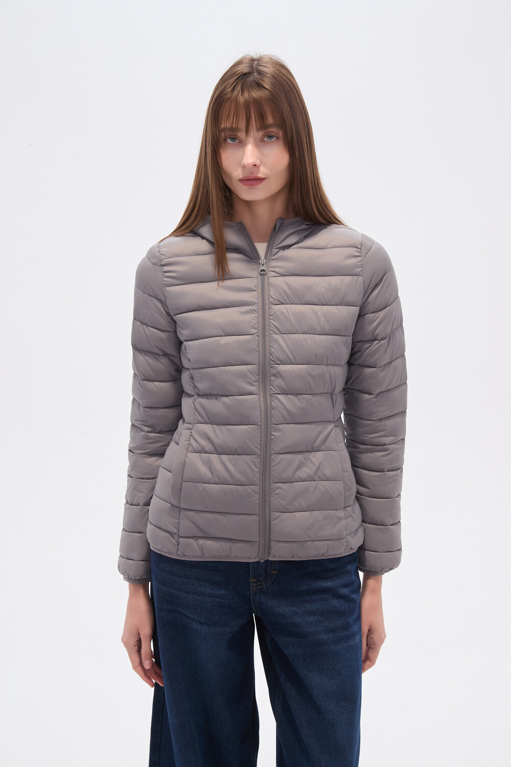Campera Lennox Gris Medio