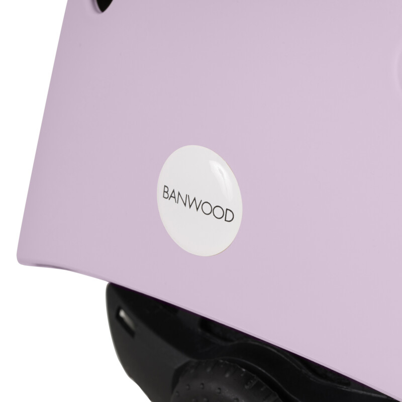 BW-HELMET-ECO Casco Para Niños Eco Banwood - Lavender Talle S