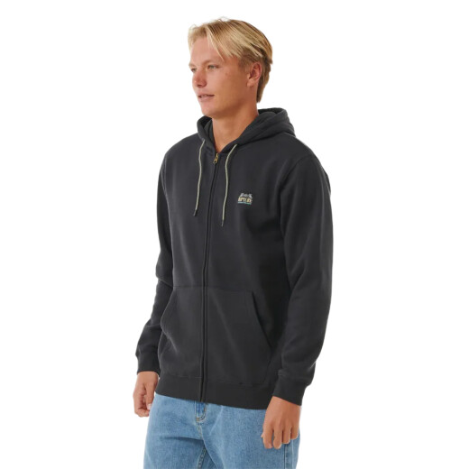 Canguro Rip Curl Horizon Zip Thru Hood - Negro Canguro Rip Curl Horizon Zip Thru Hood - Negro