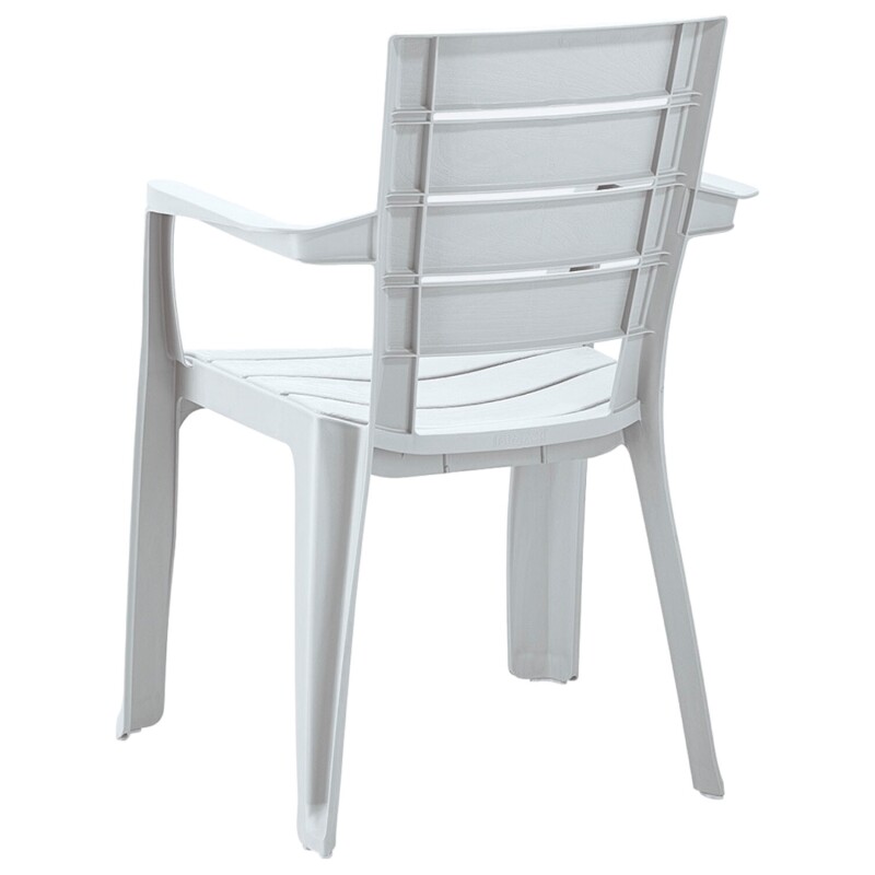 Silla de Jardín con Apoyabrazos Rimax Barú Gris Hielo Silla de Jardín con Apoyabrazos Rimax Barú Gris Hielo