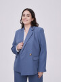 Blazer Sanflore Azul Piedra