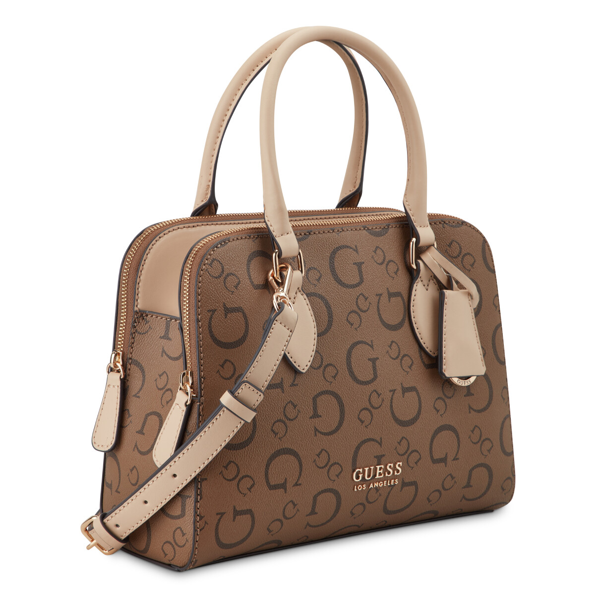 Cartera Guess Delphina Marrón 