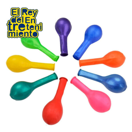 Pack 100 Globos 10 Pulgadas Varios Colores Pack 100 Globos 10 Pulgadas Varios Colores