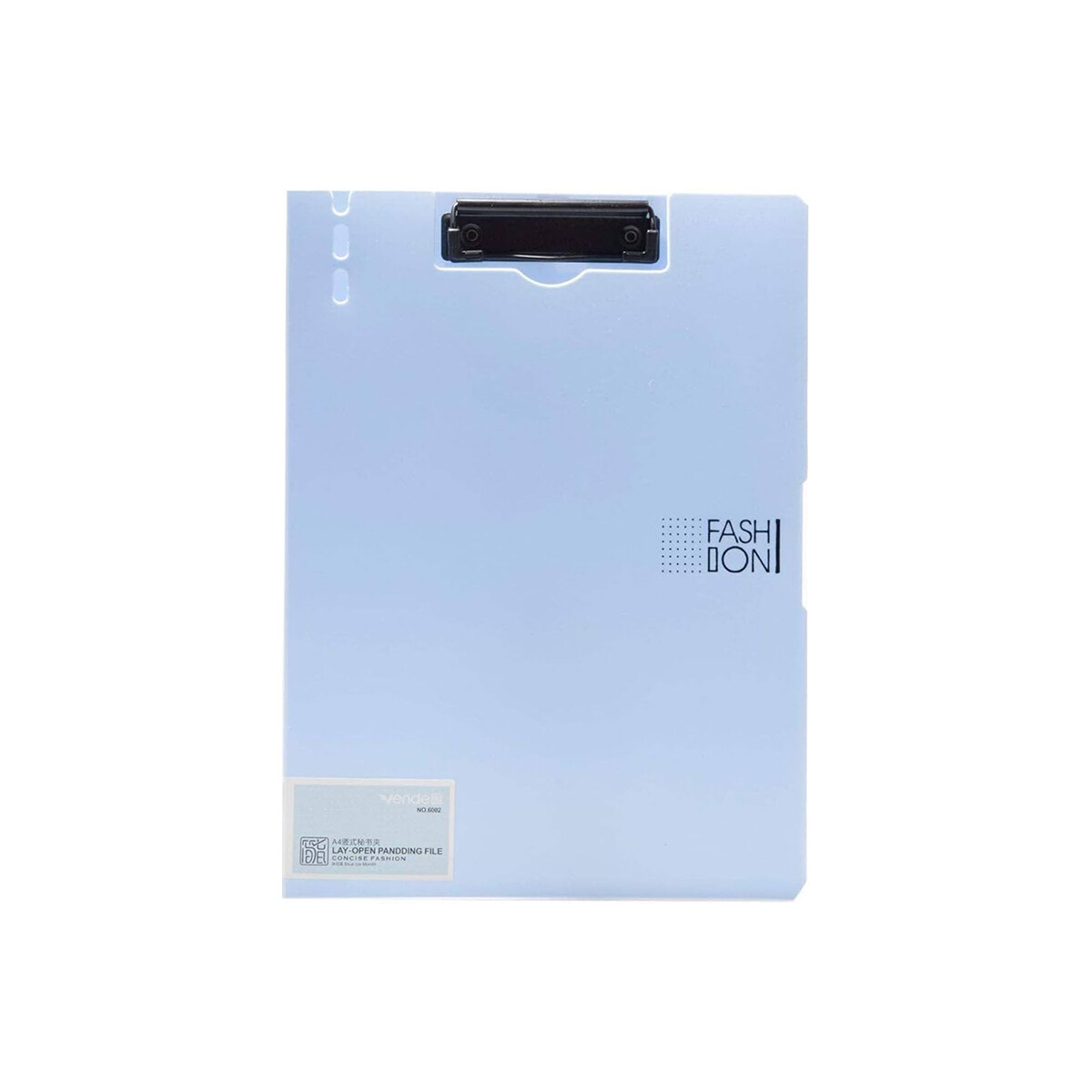 Tabla A4 con tapa colores pastel - Celeste 