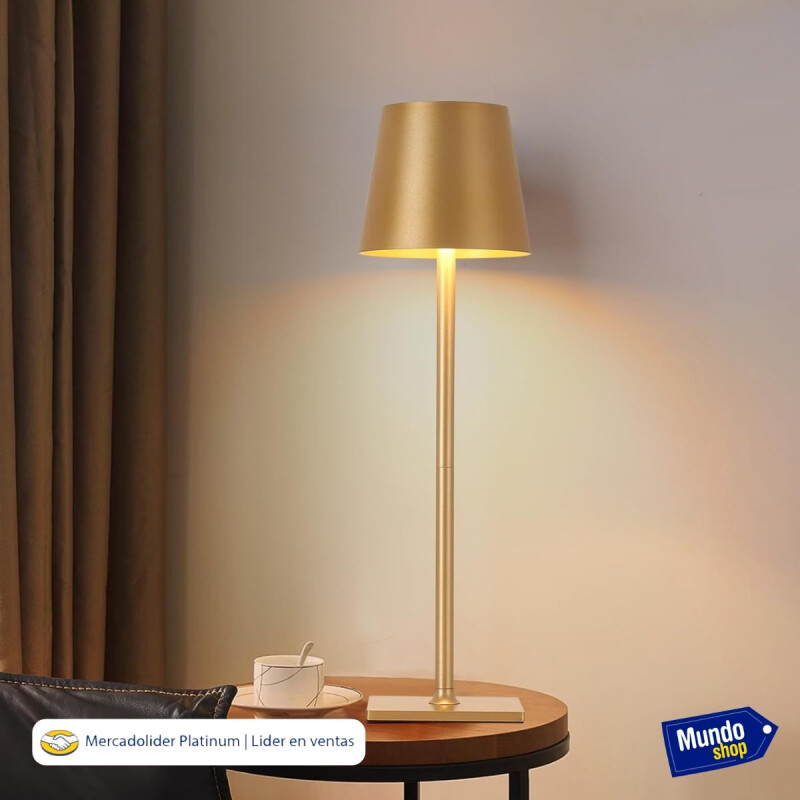 Lampara Portatil Led Inalambrica Recargable Bolonia Amarillo