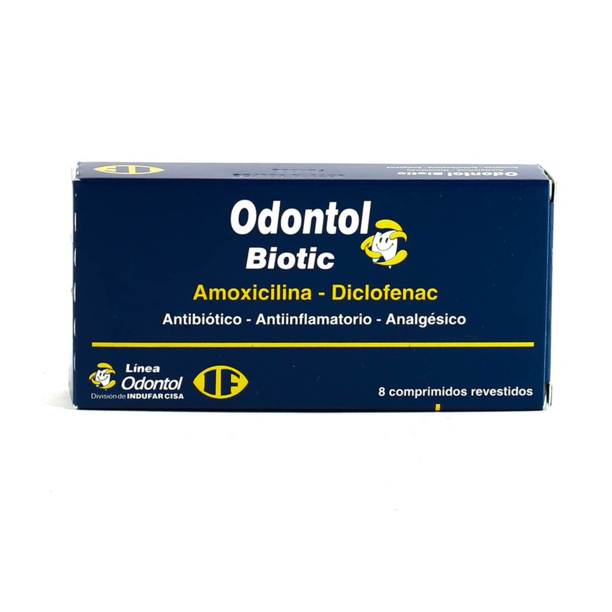 ODONTOL BIOTIC CJ X 8 COMPRIMIDOS 