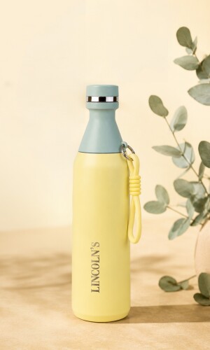 BOTELLA AQUAVIDA AMARILLO