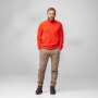 Casaca Fjallraven Ovik Lite Fleece Half Zip M Hombre Deep Forest