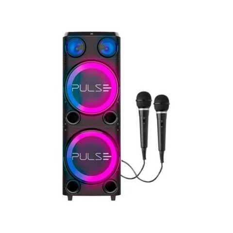 TORRE DE SONIDO PULSE DOBLE12 2300W - SP508 Negro