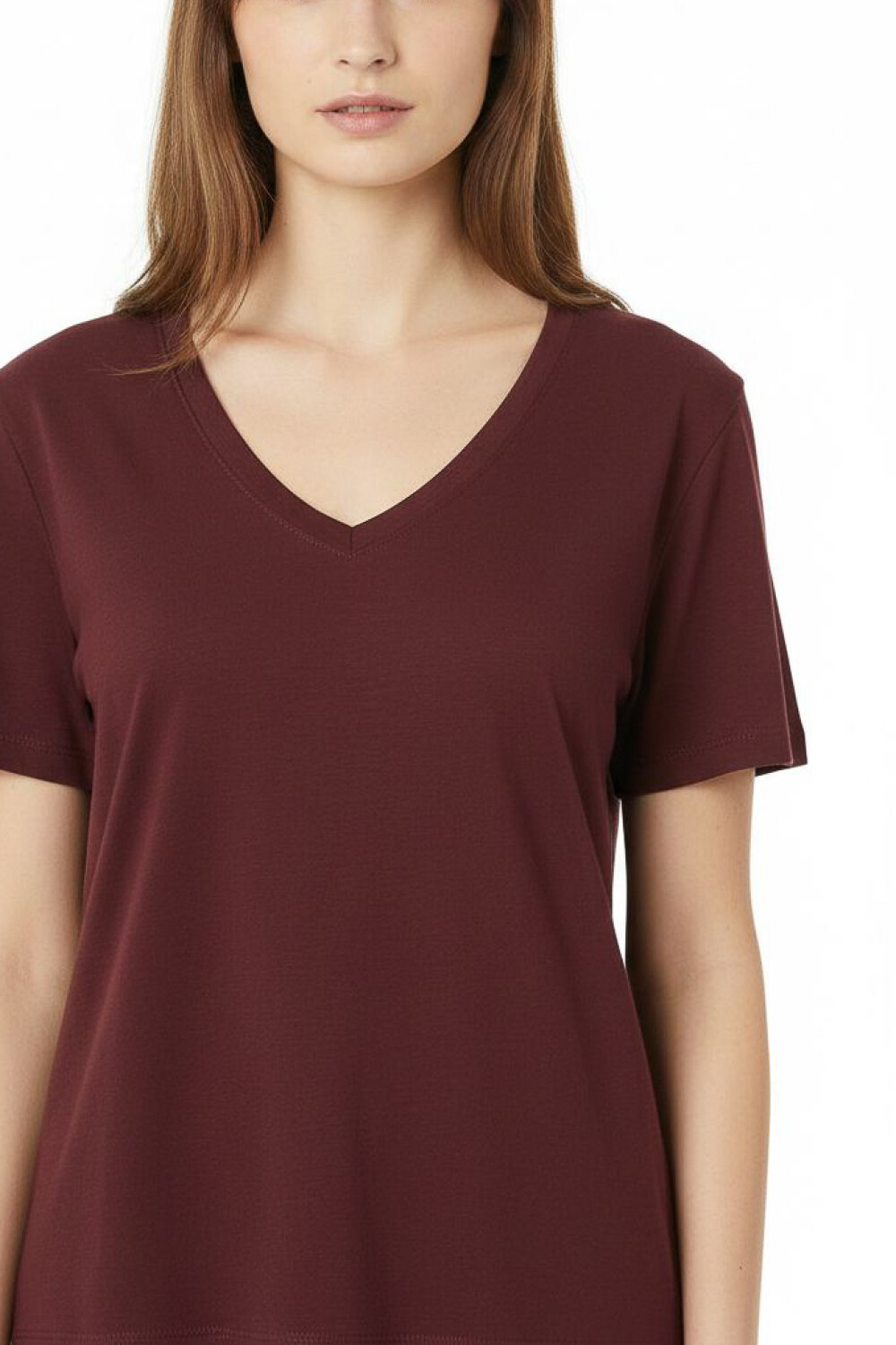 Remera Blumi Cereza Oscuro