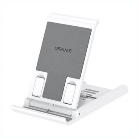 ZJ073 SOPORTE TELÉFONO TABLET PLEGABLE USAMS Soporte Para Teléfono Y Tablet USAMS ZJ073 - White