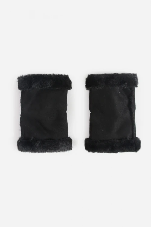Guantes mitón negro