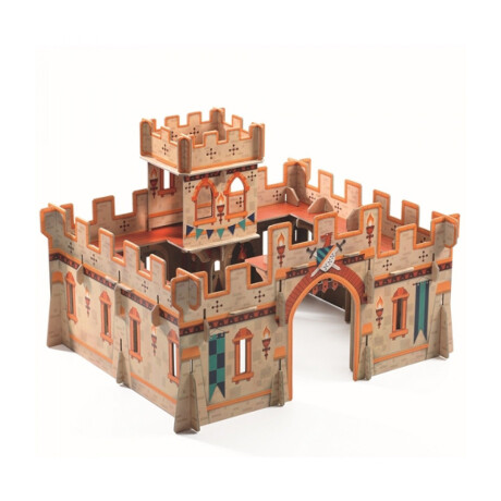 Puzzle 3d Castillo Medieval Unica