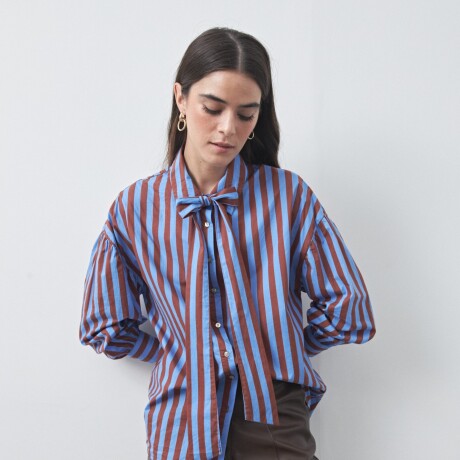 CAMISA SORMY Azul Regata