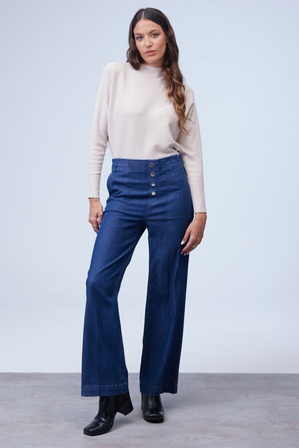 Pantalon Tencel Wide JEAN