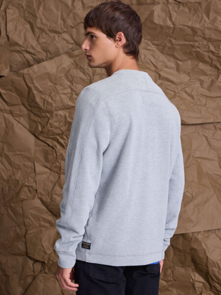 FLEECE CAMPANERO GRIS MULTIC. MEL.