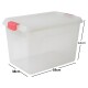 Set x2 Caja organizadora 65 lts TRANSPARENTE