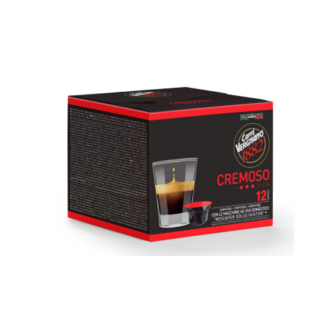 CAFE EN CAPSULAS CREMOSO VERGNANO DG - 12 CAPS Cafe En Capsulas Cremoso Vergnano Dg - 12 Caps
