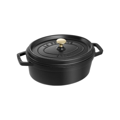 STAUB COCOTTE OVAL NEGRA 31 cm STAUB COCOTTE OVAL NEGRA 31 cm