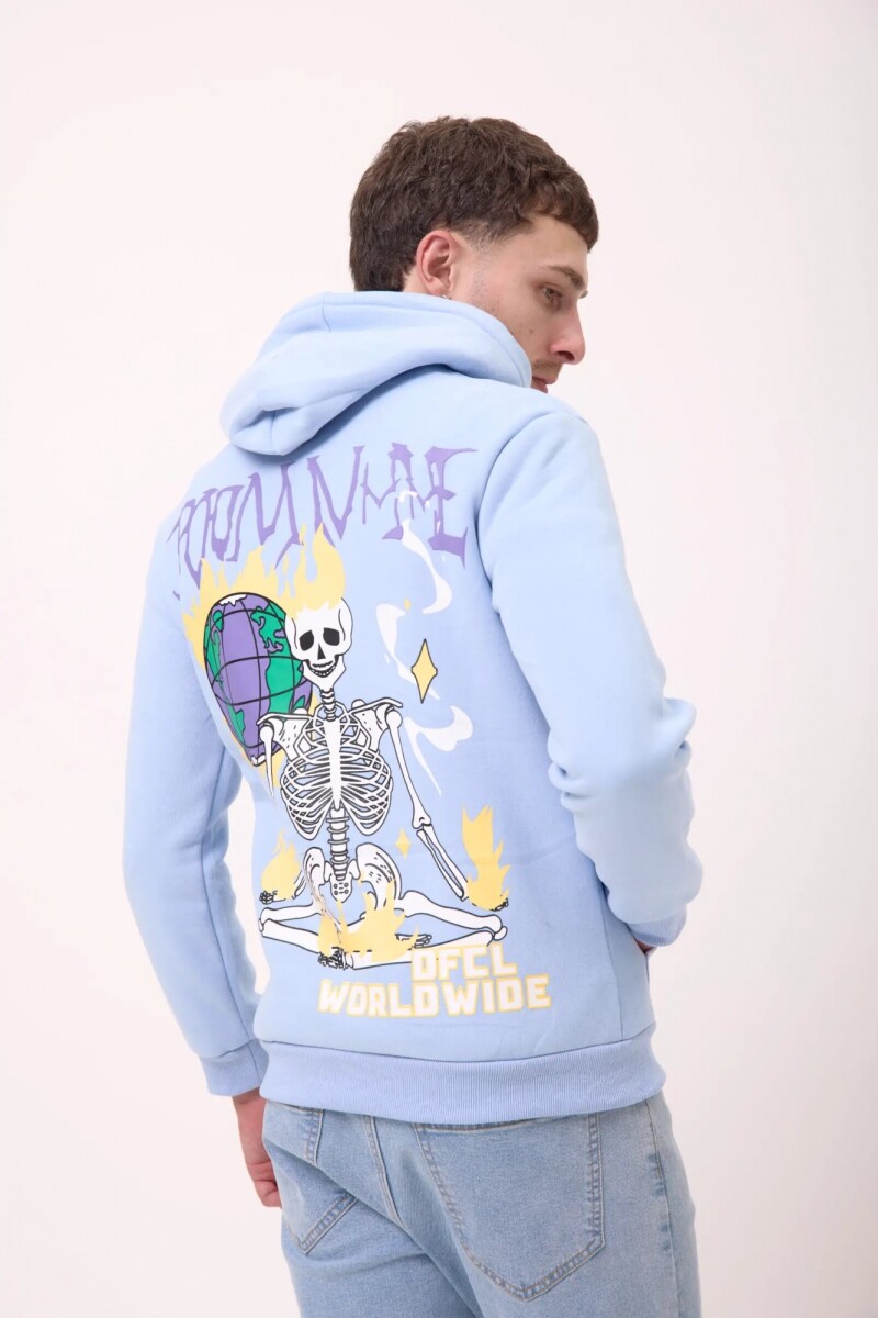 Canguro Calavera Celeste