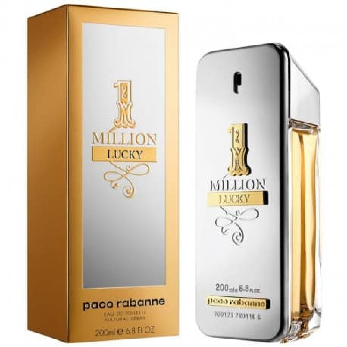 Perfume Rabanne One Million Lucky EDT 200ml 