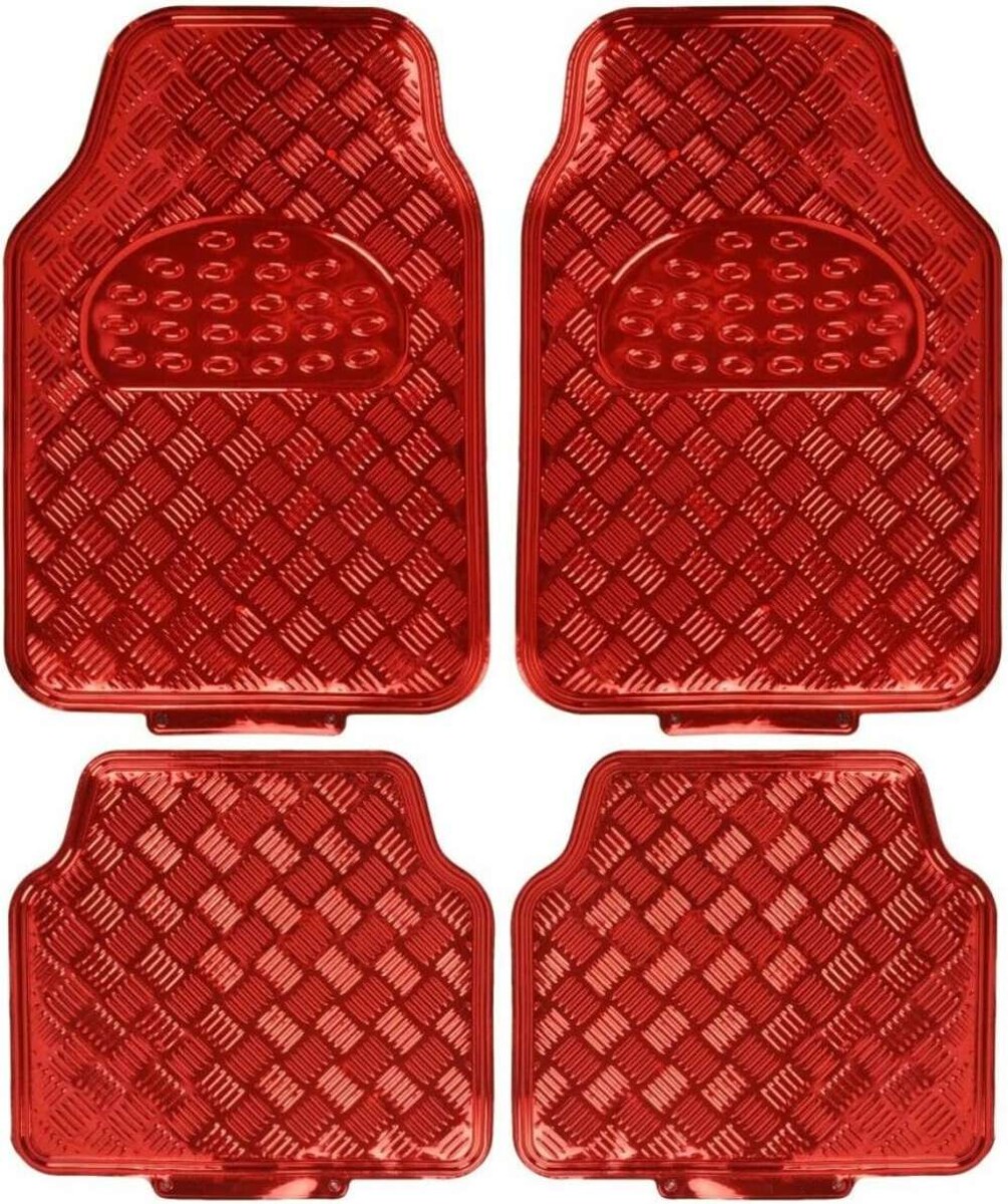 Alfombras Jgo. Weston - Rojo Metalizado 