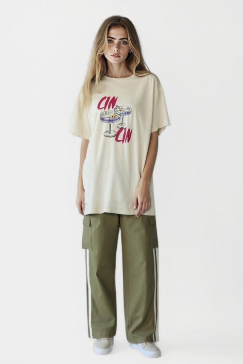 Remera Noa Beige