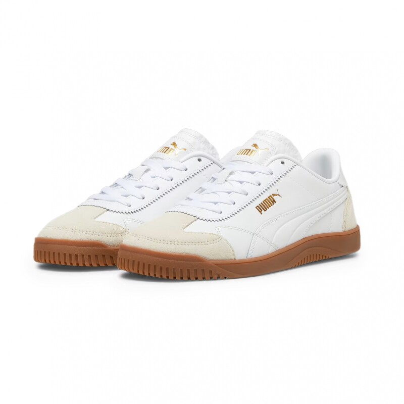 Championes Puma Club 5V5 White & Beige