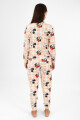 Pijama mickey velour Beige