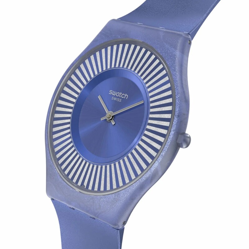 Reloj Swatch SS08N110 Metro Deco de silicona Azul