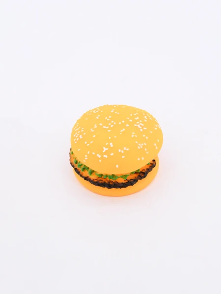 HAMBURGUESA DE GOMA NARANJA
