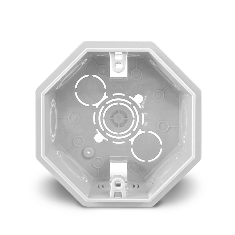 CAJA DE CONEXIÓN 3X3. EMBUTIR GRIS KALOP CAJA DE CONEXIÓN 3X3. EMBUTIR GRIS KALOP