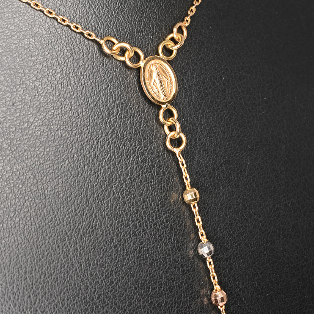 Cadena Denario oro 18k 3 tonos. Cadena Denario oro 18k 3 tonos.