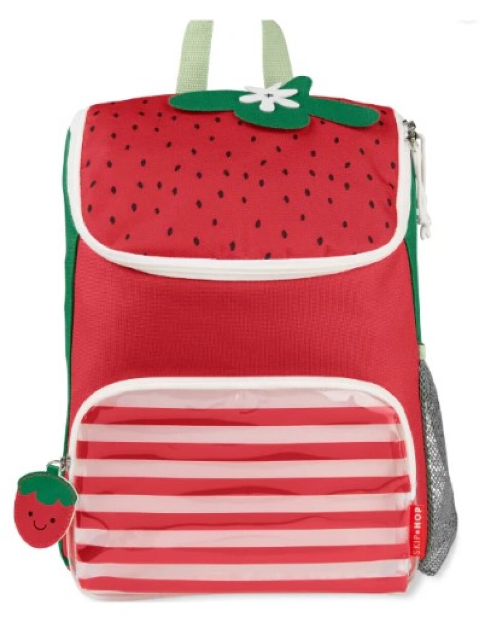 Mochila grande diseño frutilla - Mochila Grande Diseño Frutilla 