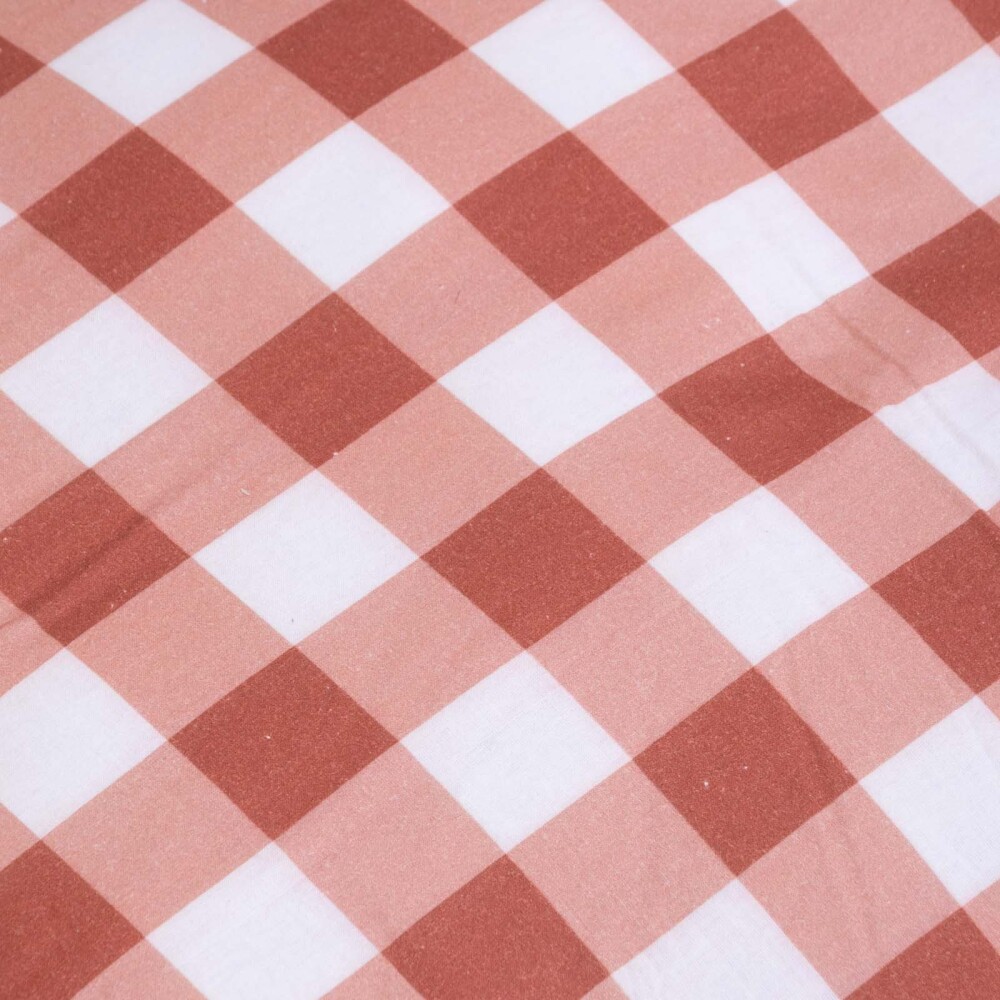 CAMA MASCOTAS RAYAS ALGODON MARRON ANK-04