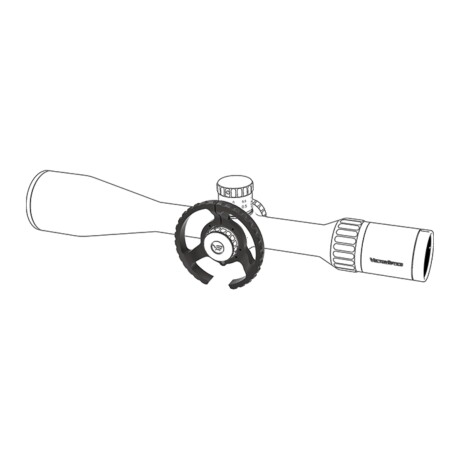 Rueda para mira con paralelaje lateral GenII - Mira Continental Rueda para mira con paralelaje lateral GenII - Mira Continental