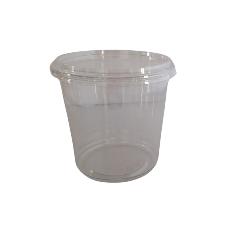 TAPA PLANA DE CONTENEDOR PET 118mm 8/12/24oz- 500uds Tapa Plana De Contenedor Pet 118mm 8/12/24oz- 500uds