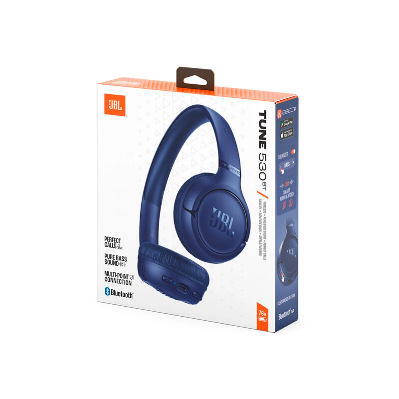 Auriculares inalámbricos JBL Tune 530BT color azul Auriculares Inalámbricos Jbl Tune 530bt Color Azul