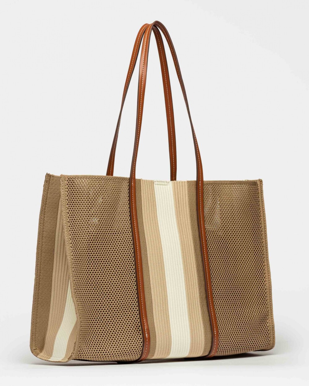 Bolso Bungalow en canvas Natural